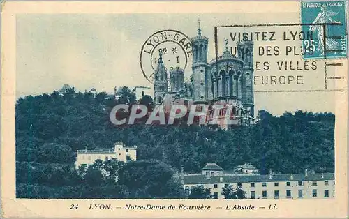 Cartes postales Lyon Notre Dame de Fourviere L'Abside