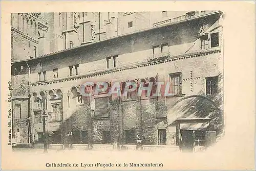 Ansichtskarte AK Cathedrale de Lyon (Facade de la Manecanterie)