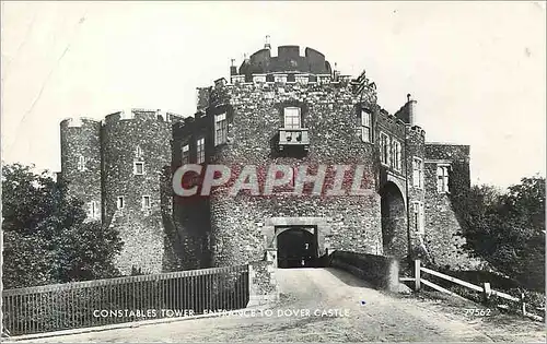 Moderne Karte Constables Tower Entrance to Dover Castle