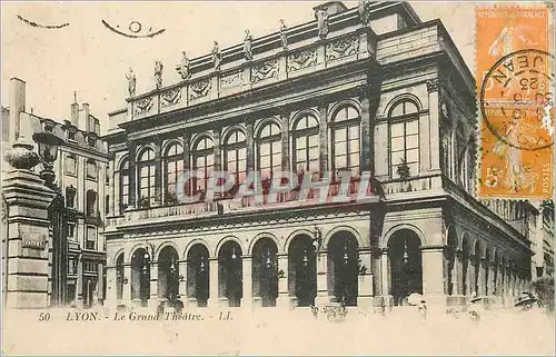 Cartes postales Lyon Le Grand Theatre