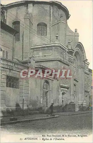 Cartes postales Avignon Eglise de l'Oratoire