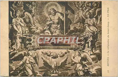 Cartes postales Bruges Le Reliquaire du Saint Sang