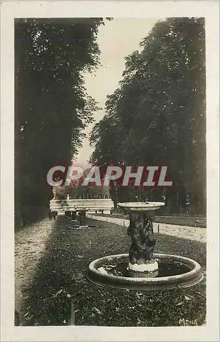 Moderne Karte Les Petits Tableau de Versailles L'Allee d'Eau ou dos Marmousets