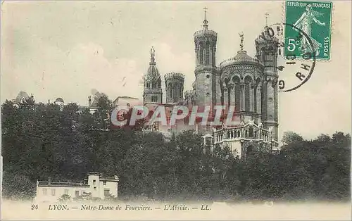 Cartes postales Lyon Notre Dame de Fourviere L'Abside