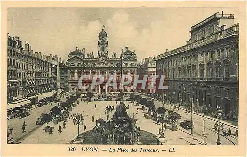 Cartes postales Lyon Place des Terreaux