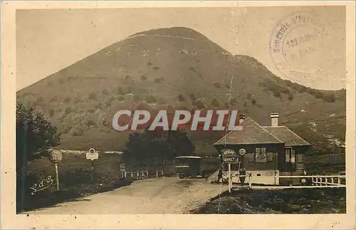 Ansichtskarte AK L'Auvergne Route Automobile du Sommet du Puy de Dome