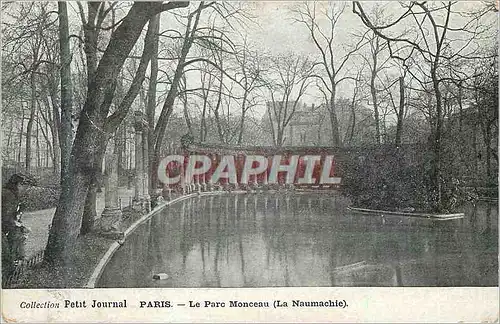 Ansichtskarte AK Paris Le Parc Monceau (La Naumachie)