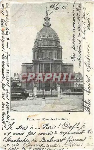 Ansichtskarte AK Paris Dome des Invalides