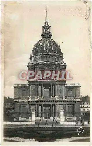 Moderne Karte Paris et ses Merveilles Les Invalides