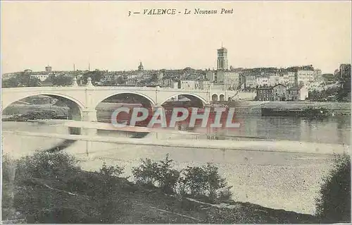 Cartes postales Valence Le Nouveau Pont