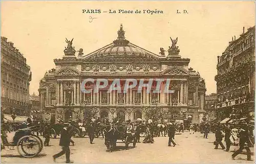 Cartes postales Paris Place de l'Opera