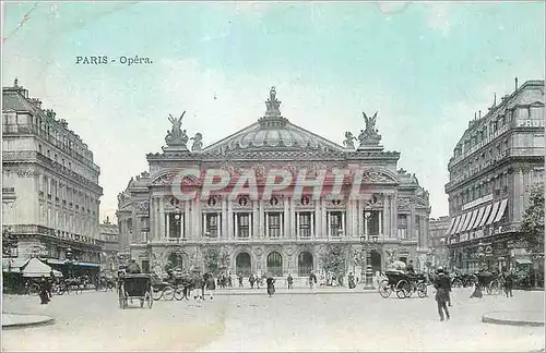 Cartes postales Paris Opera