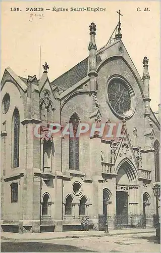 Ansichtskarte AK Paris Eglise Saint Eugene