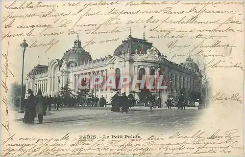 Ansichtskarte AK Paris Le Petit Palais (carte 1900)