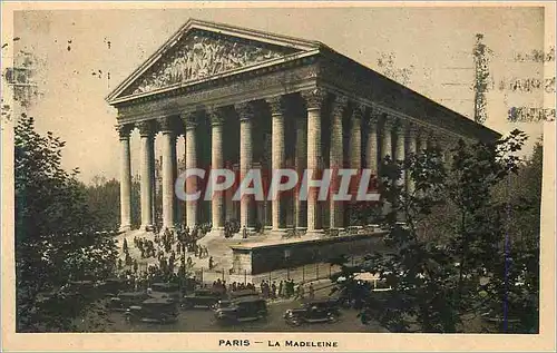 Cartes postales Paris La Madeleine