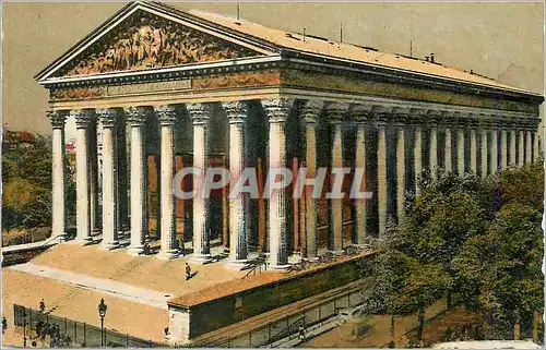 Cartes postales Paris et ses Merveilles Eglise de la Madeleine (1806)