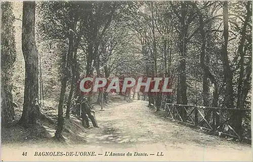 Ansichtskarte AK Bagnoles de l'Orne L'Avenue du Dante