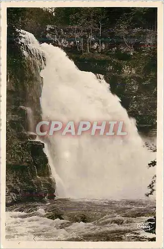 Cartes postales moderne Frontiere Franco Suisse Saut du Doubs (Hauteur 27 metres) Cachet Daguin