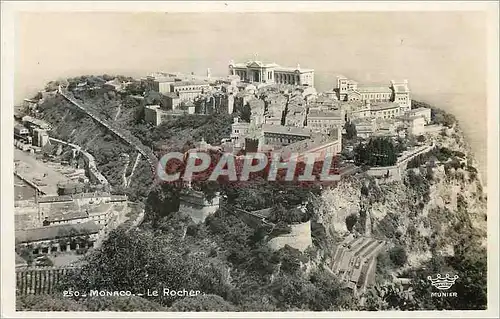 Cartes postales moderne Monaco Le Rocher