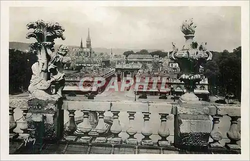 Cartes postales moderne Nancy La Douce France Vue Generale Arc de Triomphe et Palais du Gouvernement