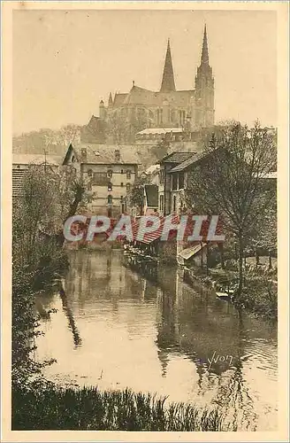 Cartes postales Chartres La Douce France Les Bords de l'Eure