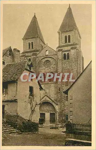 Cartes postales Conques L'Eglise (XIe S) La Facade