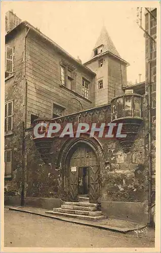 Ansichtskarte AK Rodez (Aveyron) La Douce France Place Adrien Rozier Vieille Maison