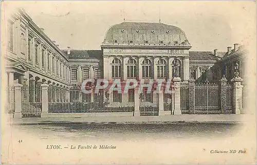 Cartes postales Lyon La Faculte de Medicine