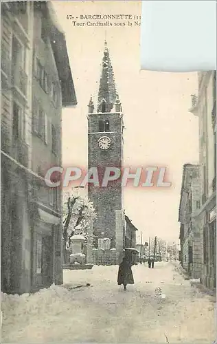 Ansichtskarte AK Barcelonnette Tour Cardinalis