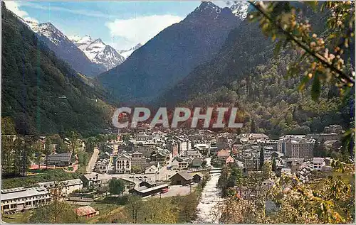 Cartes postales moderne Cauterets (Htes Pyr) Vue Generale prise du Mamelon Vert