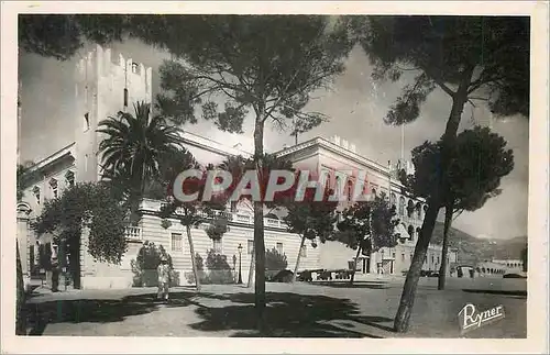 Moderne Karte Monaco Les Bords de la Riviera Le Palais du Prince