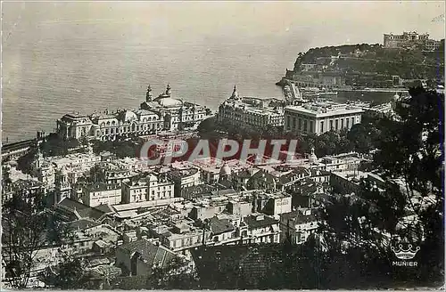 Cartes postales moderne Monte Carlo Le Casino L'Hotel de Paris et le Sporting