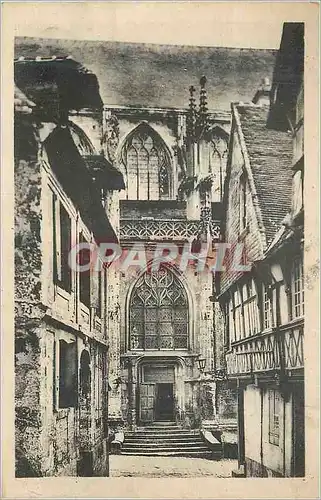 Cartes postales Lisieux Rue de la Paix Portail de l'Eglise Saint Jacques