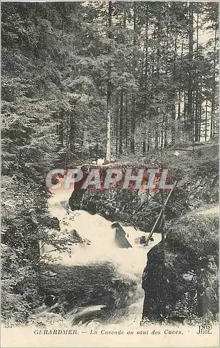 Ansichtskarte AK Gerardmer La Cascade au Saut des Cuves