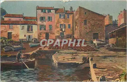 Cartes postales Saint Tropez (Var) Cote d'Azur La Douce France Quartier des Pecheurs