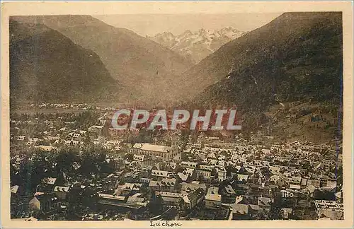 Ansichtskarte AK Luchon Les Pyrenees Les Beaux Paysages de France Vue Generale