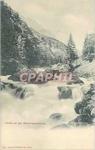 Cartes postales Parite an der Klonthalerstrasse