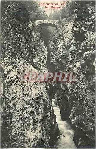 Cartes postales Tschennerschlucht bei Valens