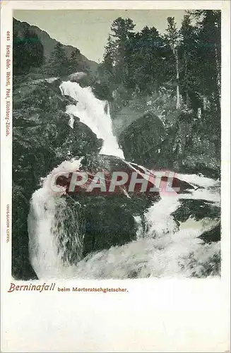 Cartes postales Berninafall bim Monteratschgletacher