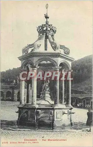 Cartes postales Einsiedeln Der Marlenbrunnen