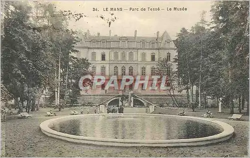 Cartes postales Le Mans Parc de Tesse Le Musee