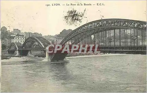 Cartes postales Lyon Le Pont de la Boucle