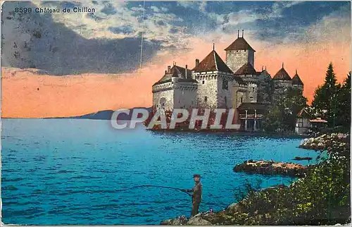 Cartes postales Chateau de Chillon