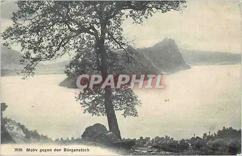 Cartes postales Motiv Gegen den Burgenstock