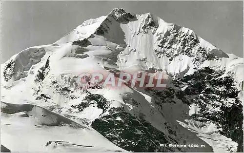 Cartes postales moderne Piz Bernina 4052 m