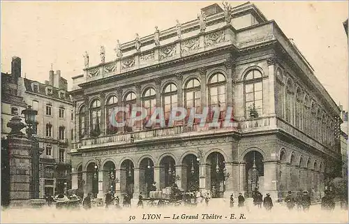 Ansichtskarte AK Lyon Le Grand Theatre