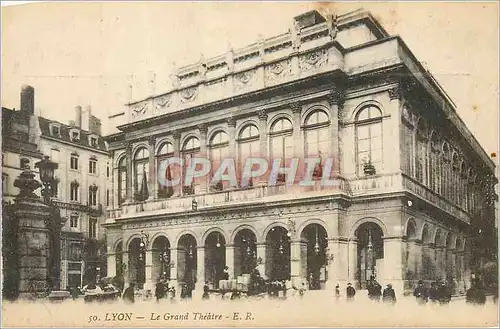 Ansichtskarte AK Lyon Le Grand Theatre