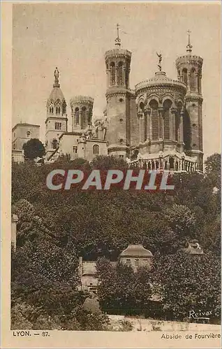 Cartes postales Lyon Abside de Fourviere