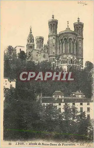 Cartes postales Lyon Abside de Notre Dame de Fourviere