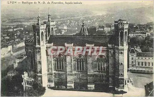 Ansichtskarte AK Lyon Basilique de N D de Fourviere Facade Laterale